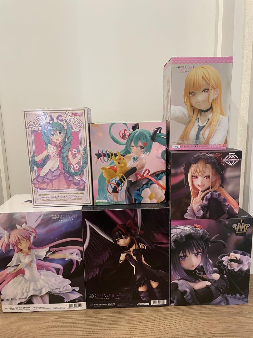 フィギュアまとめ売り 初音ミク・まどか☆マギカなど 7点