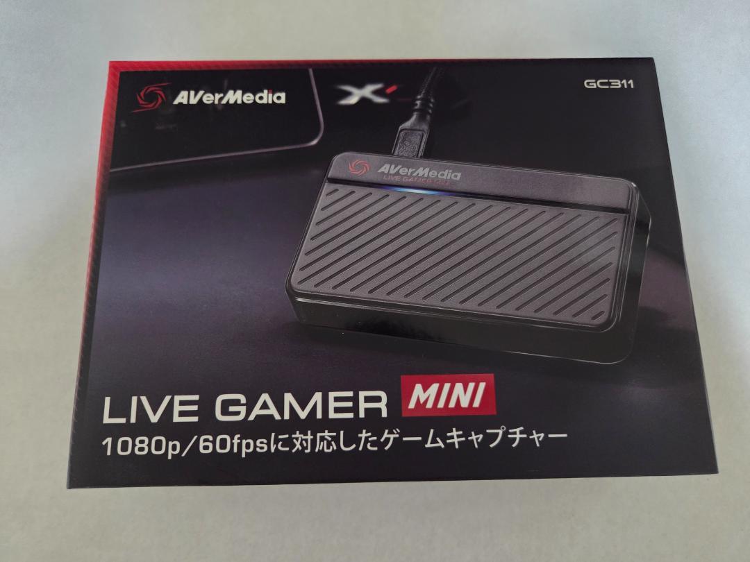 AVerMedia LIVEGAMER MINI キャプチャーボード パススルー