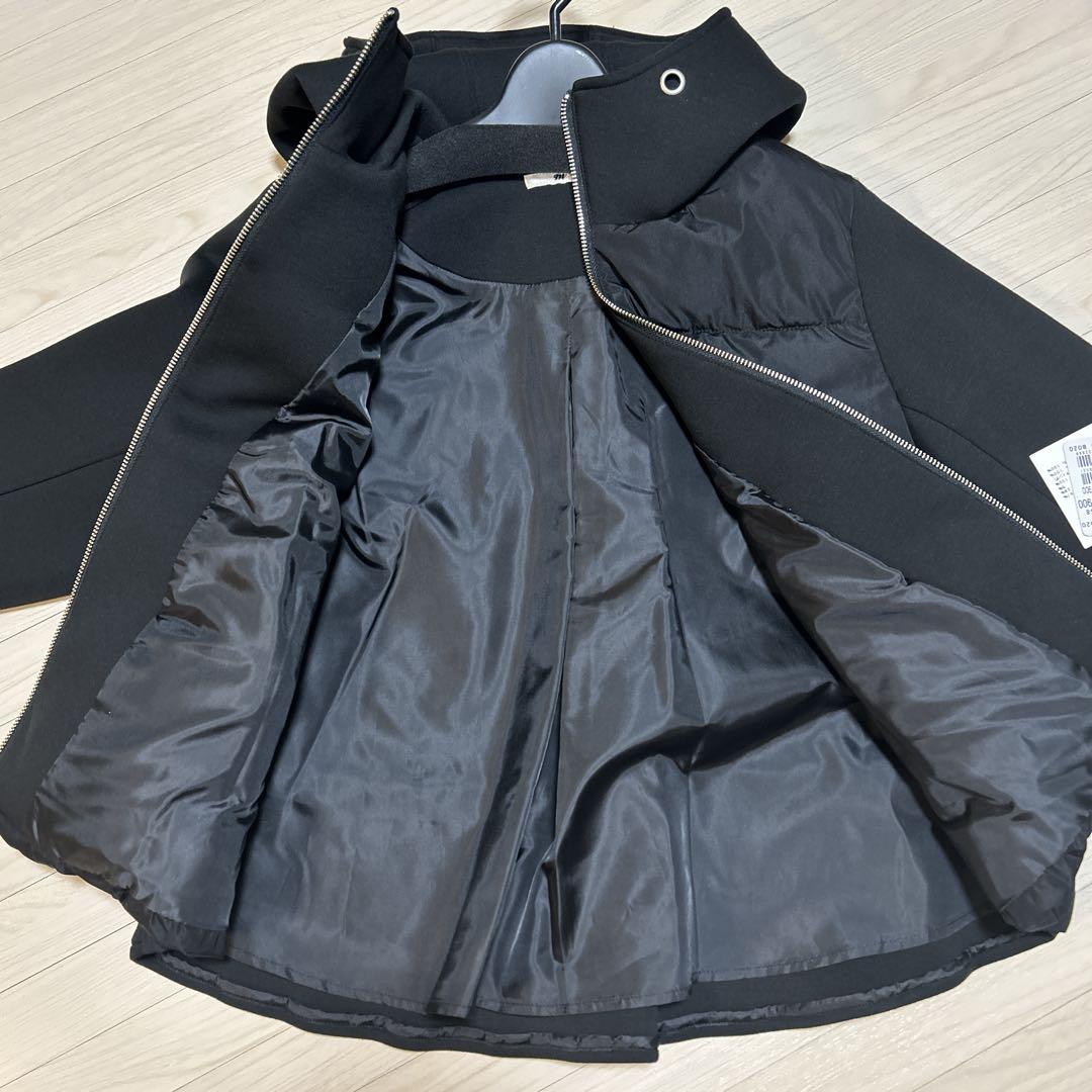 定価29,】 ミルポワ ストレッチブルゾン ブラック M ヤマダヤ