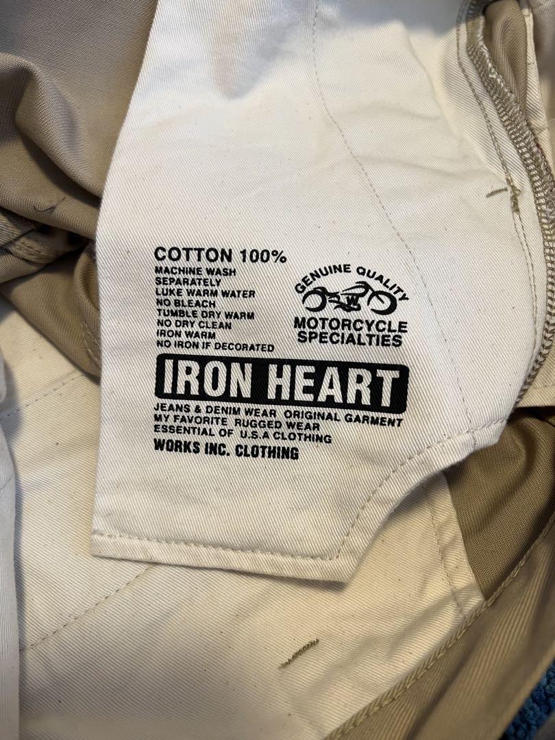 IRON HEART パンツ W 28 コットン100% チノパン