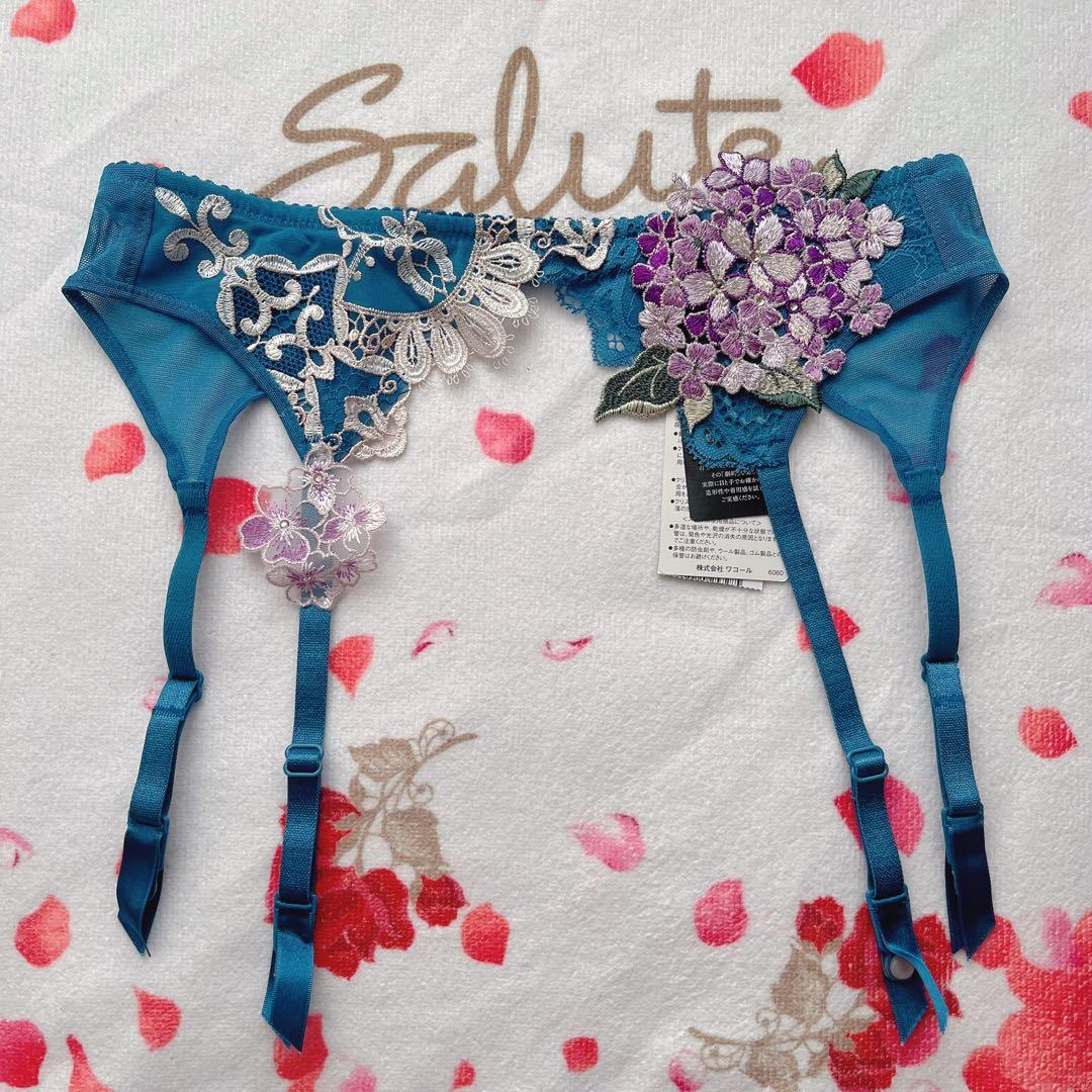 ワコール モロッコ 49G BU ガーターベルトM