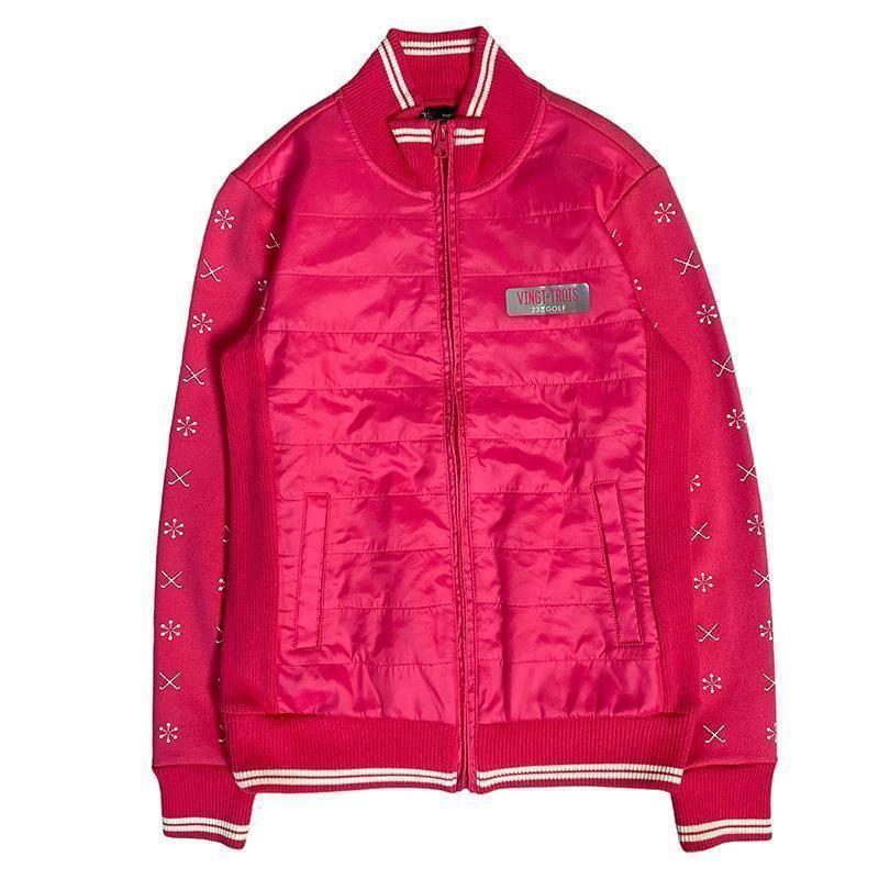 23区GOLF ニジュウサンクゴルフ 長袖 切替 ジップ ジャケット 0