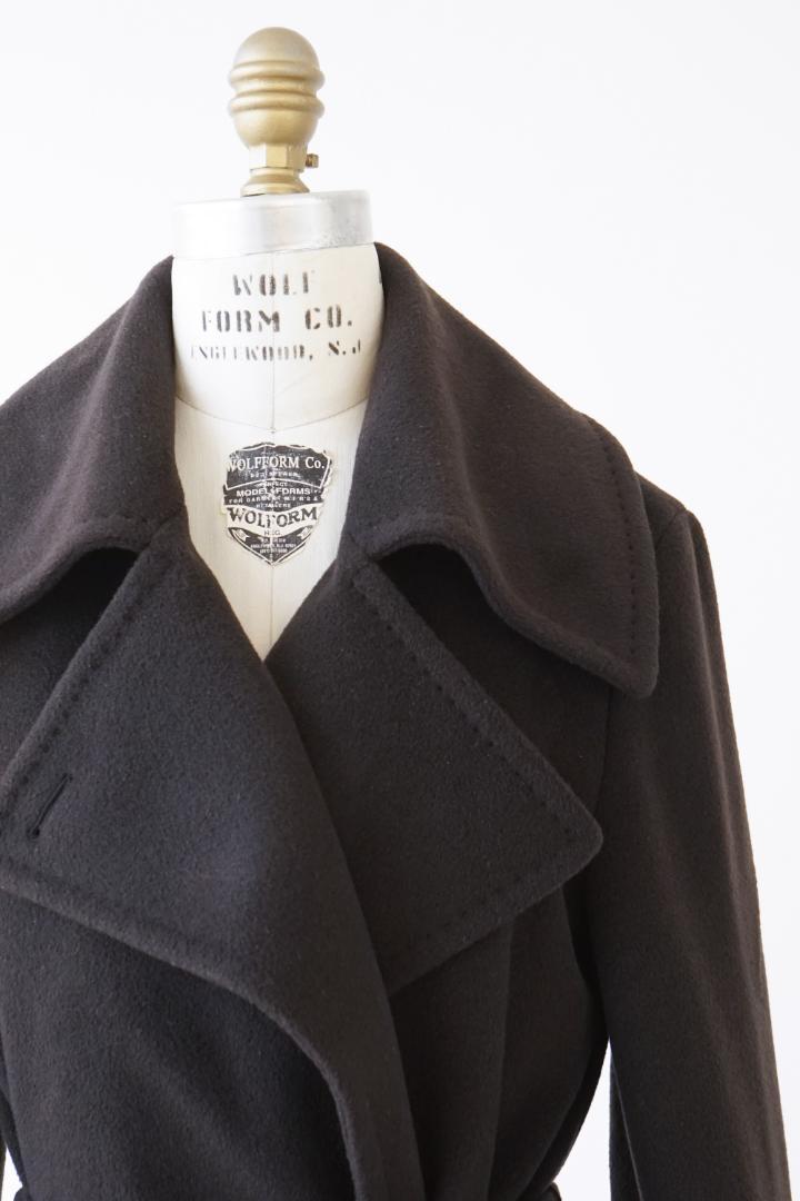 Max Mara マックスマーラ ウール カシミヤ ガウンコート