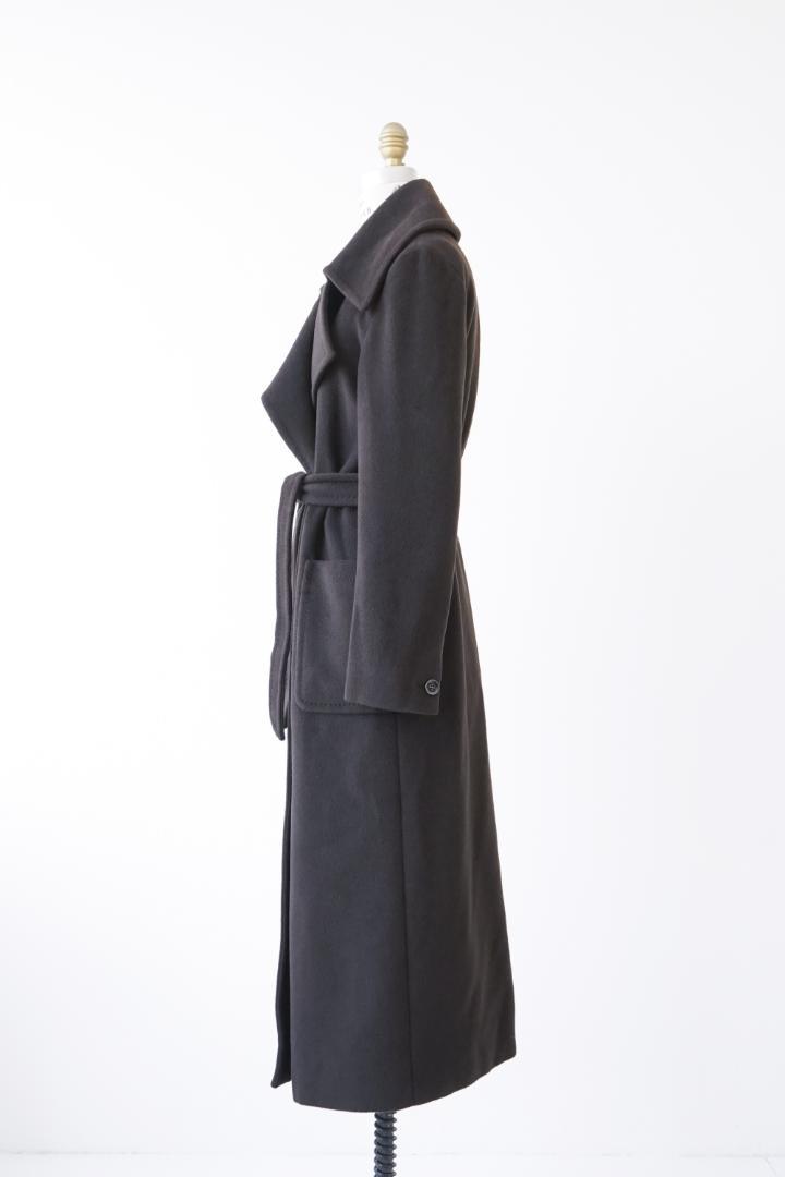 Max Mara マックスマーラ ウール カシミヤ ガウンコート