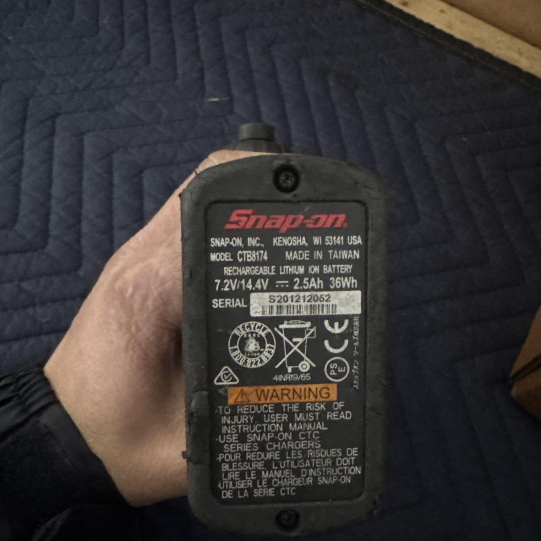 Snap-on CTS7610 12V 電動インパクトドライバー