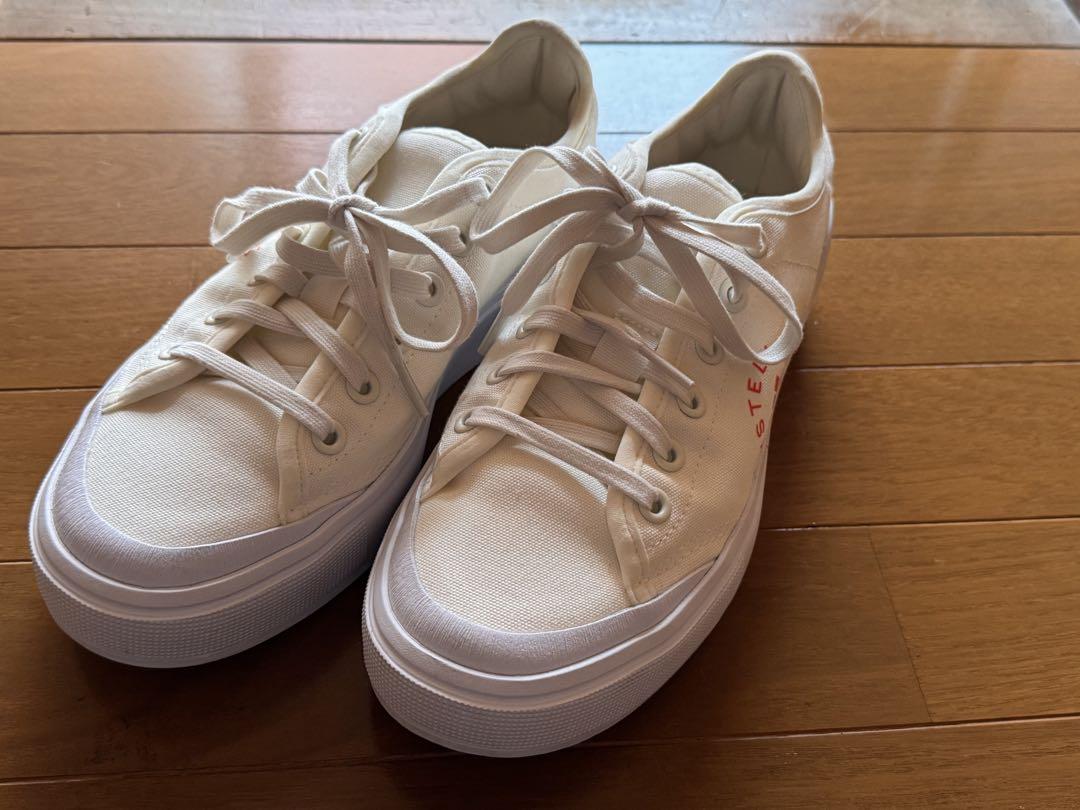 adidas Stella McCartney ホワイト スニーカー