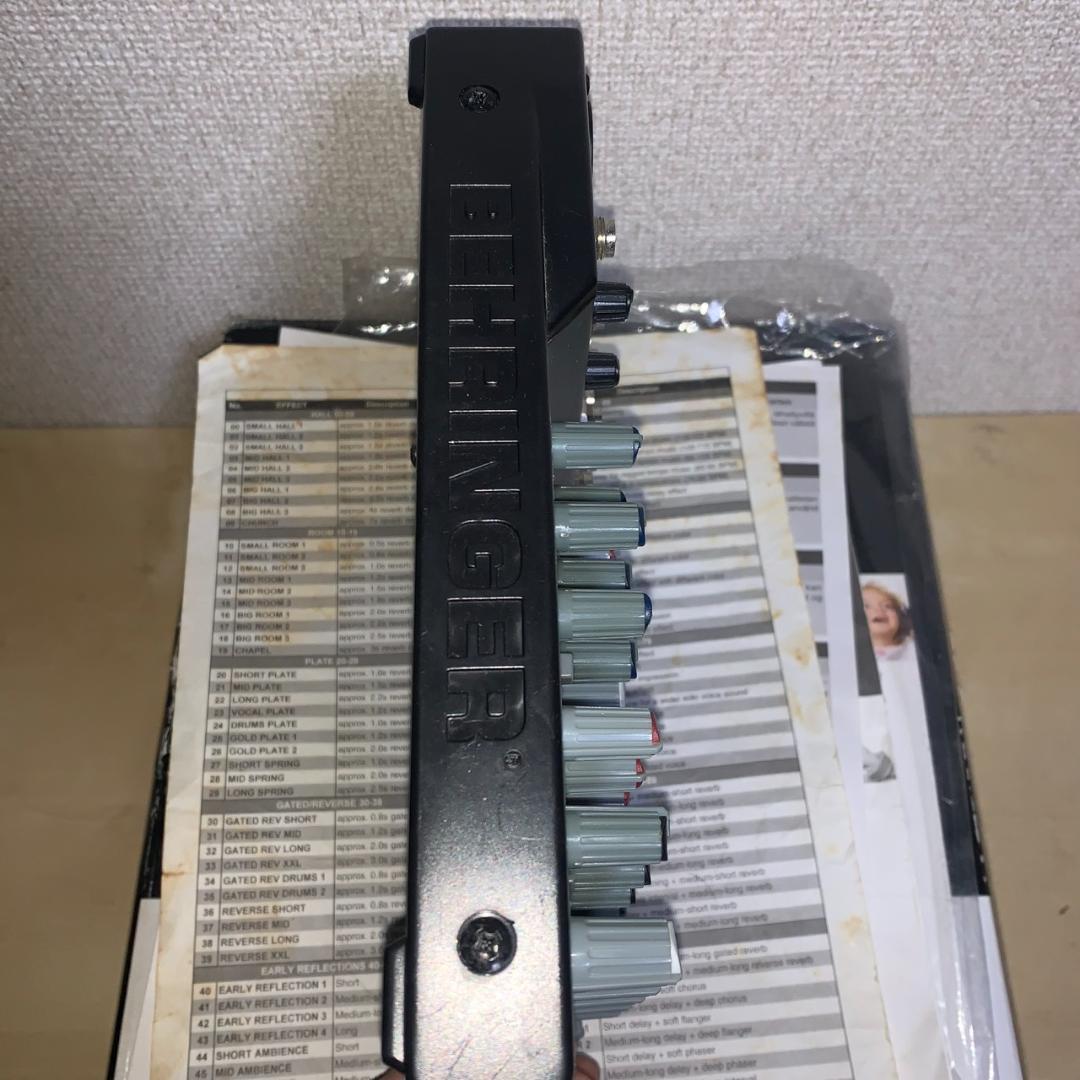 BEHRINGER xenyx 1002fx アナログミキサー エフェクター