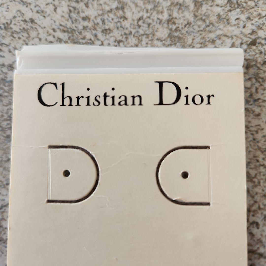 Christian Dior】クリスチャン ディオール シルバーロゴピアス Christian Dior】クリスチャン ディオール シルバーロゴピアス