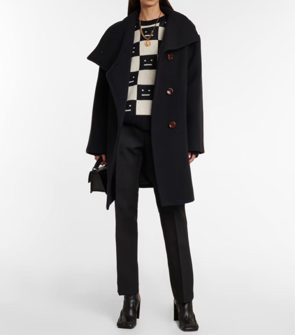 新品　未使用　 Acne Studios アクネ ファンネルネック コート