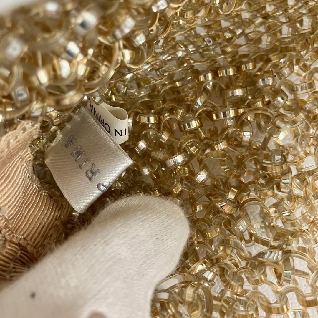 美品✨ アンテプリマ  スタンダードスクエア ハンド ショルダー M シルバーG