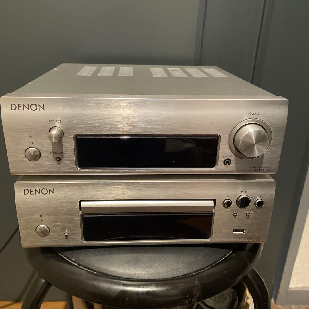 ⭐︎美品⭐︎DENON DRA-F109 ステレオレシーバー DENON DRA-F109 〓 12年製デノン D-F109用チューナーアンプ, 美