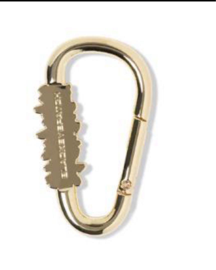 HANDLE WITH CARE CARABINER GOLD カラビナ 金 HANDLE WITH CARE CARABINER GOLD – BlackEyePatch