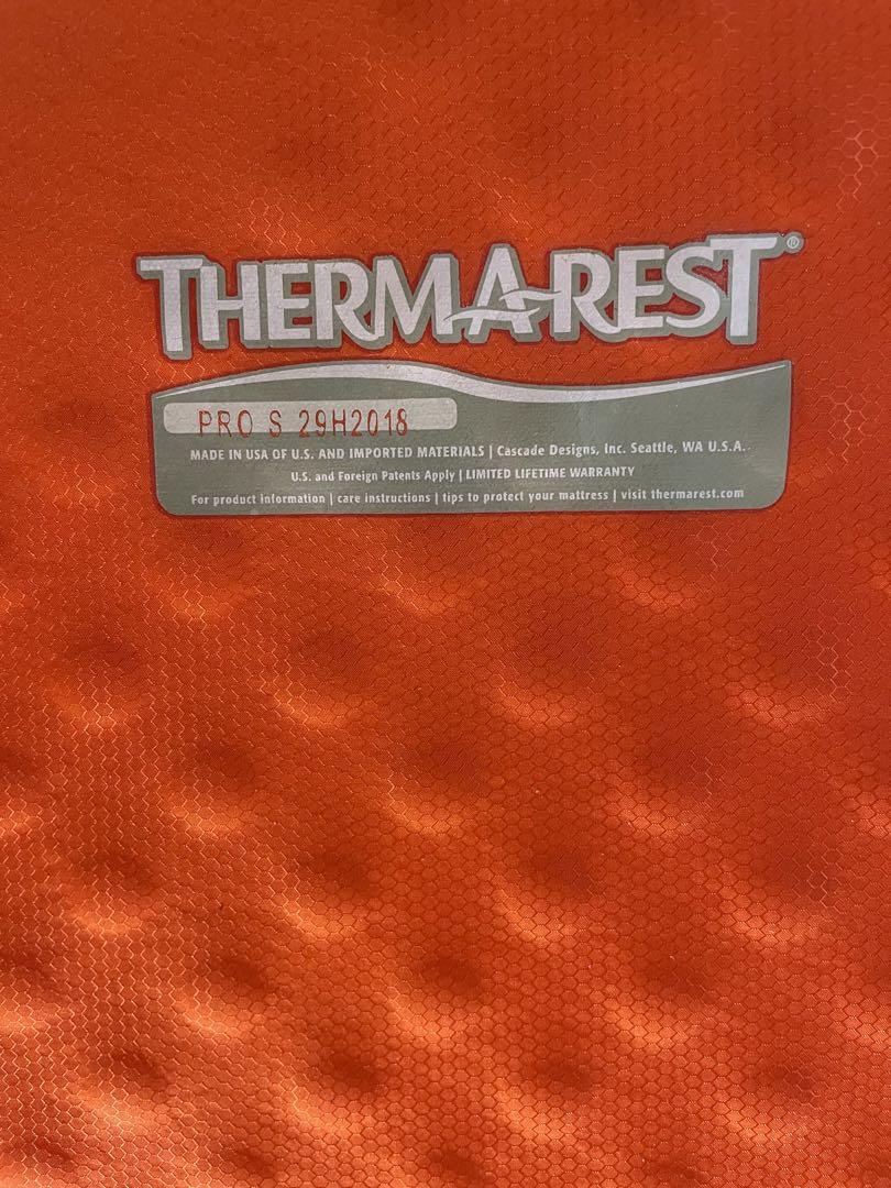 アウトドア寝具 THERMAREST PROLITE S