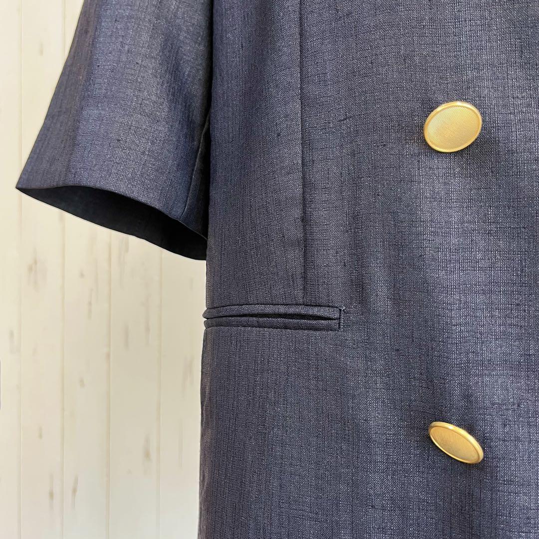 【spick&span 】ライトドライクロスハーフスリーブジャケット