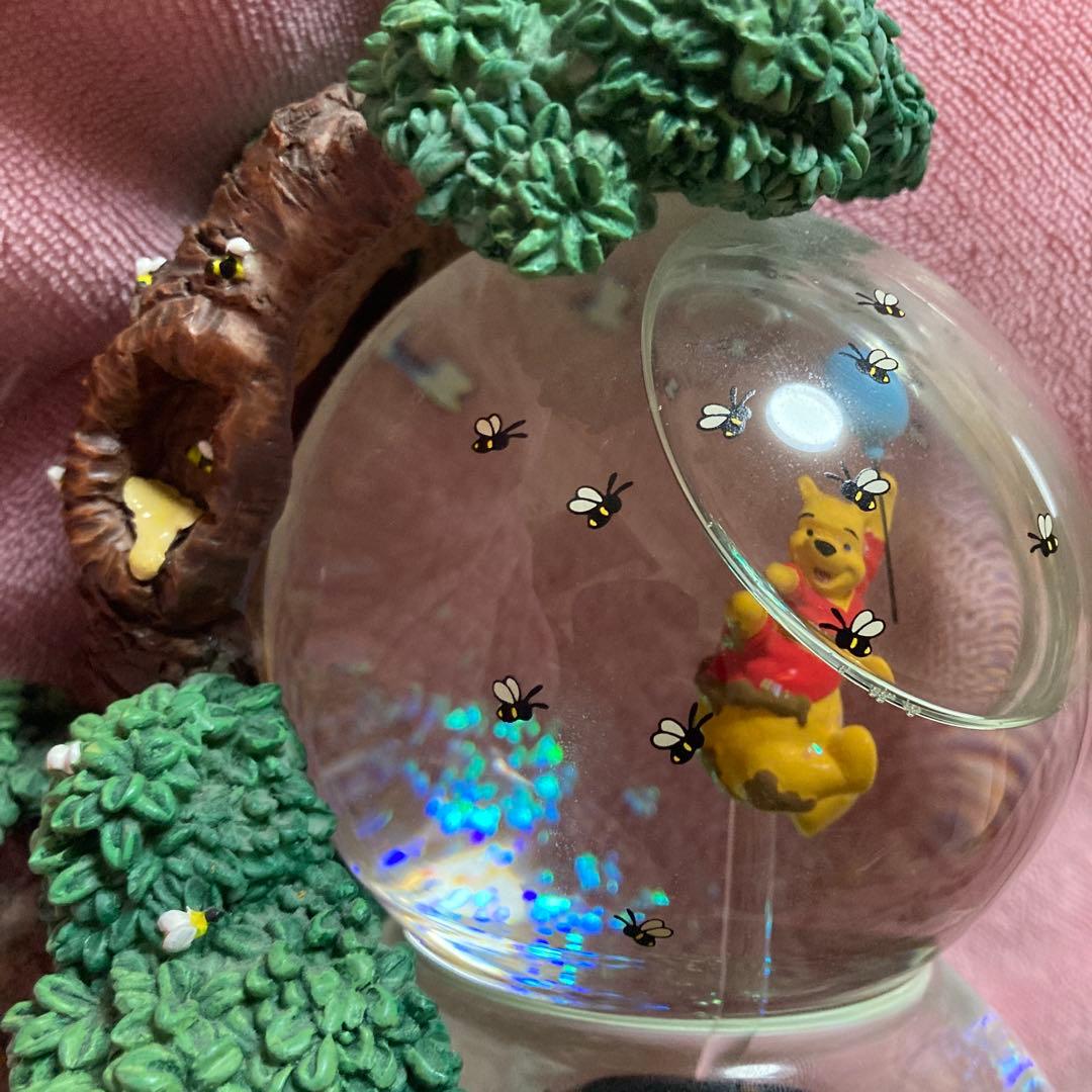 廃盤品】くまのプーさん ディズニー スノードーム オルゴール