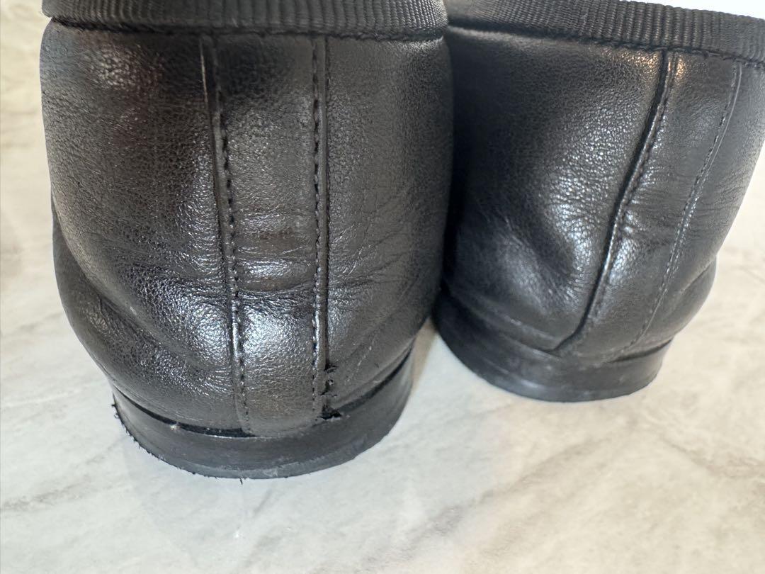 CHANEL ブラック バレエシューズ35サイズ
