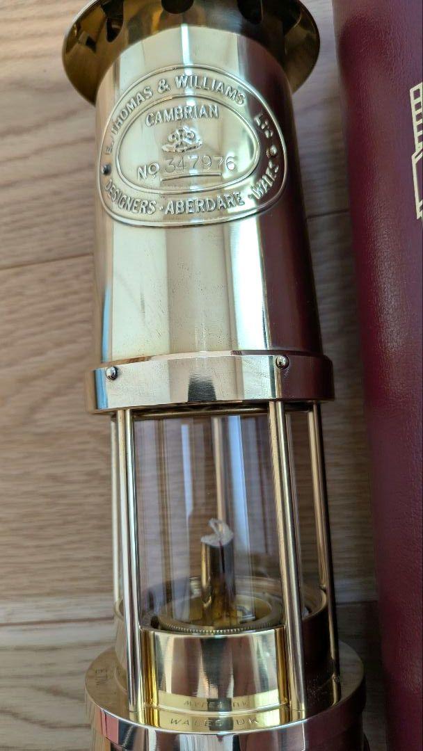 MINER'S OIL LAMP 真鍮製オイルランプ　ランタン