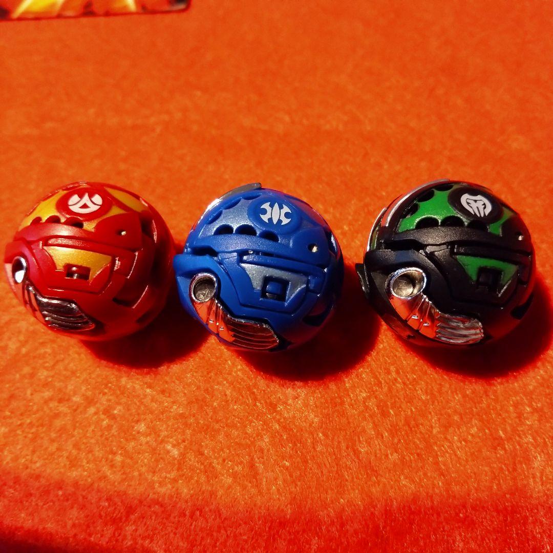 爆丸　ブレイズ　ドラゴノイド　3体