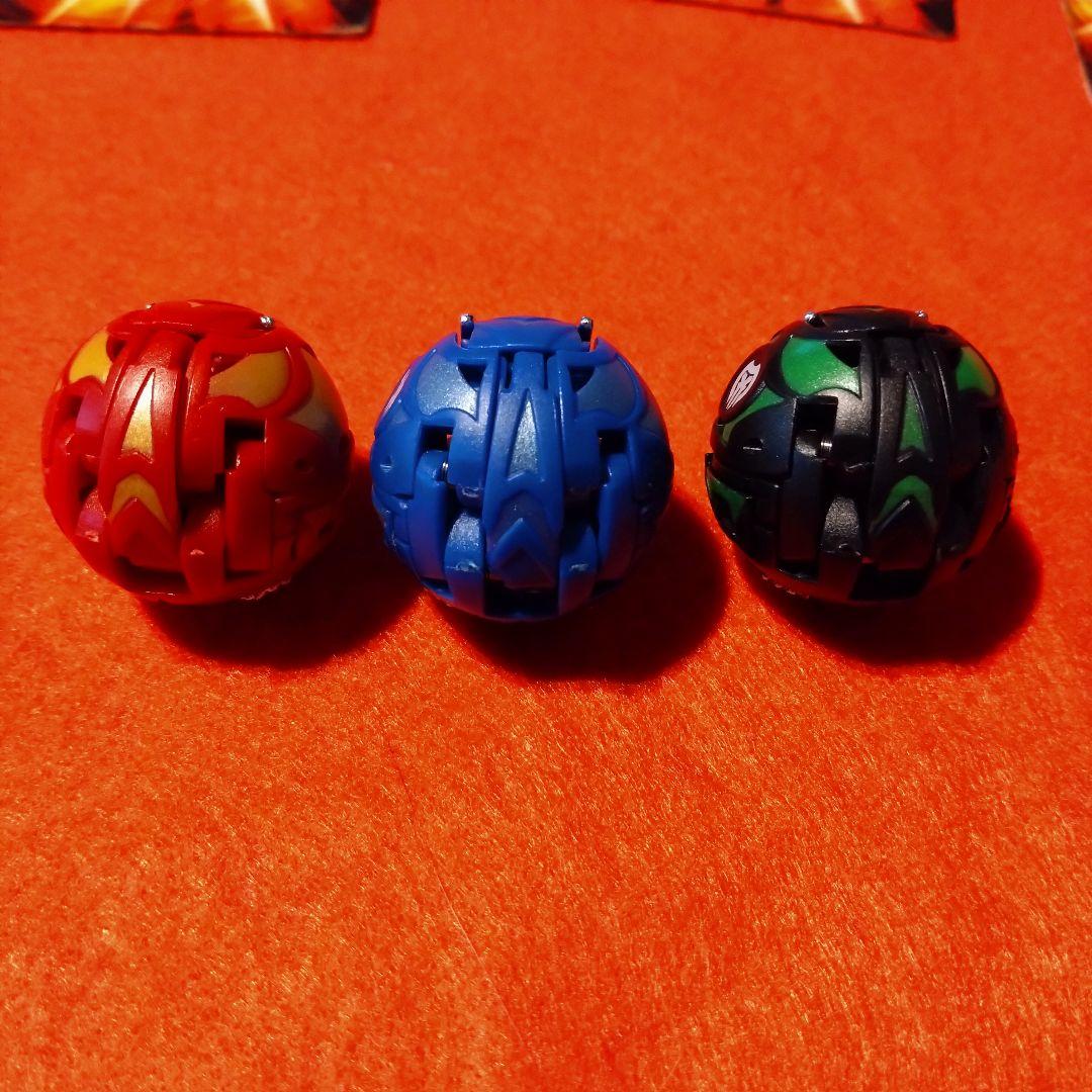 爆丸　ブレイズ　ドラゴノイド　3体