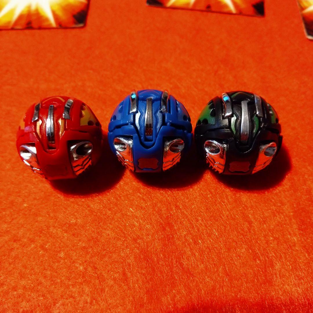 爆丸　ブレイズ　ドラゴノイド　3体