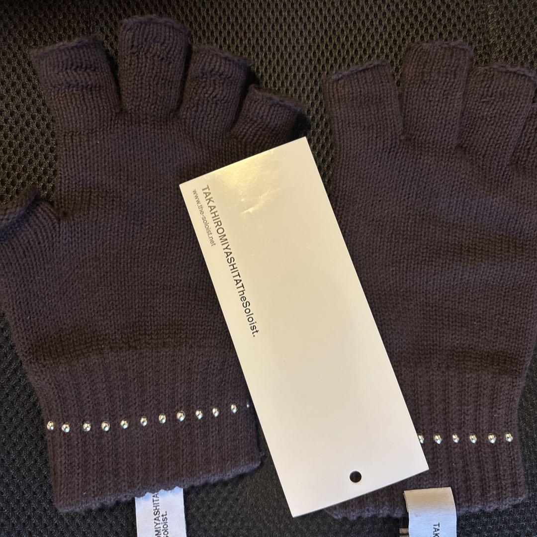 sba.0001AW24-black x white bone cycling gloves Days Of Our
