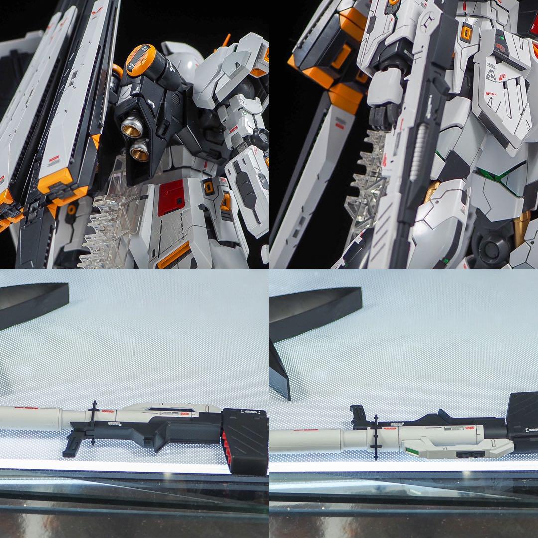 mg νガンダム ver.ka 全塗装 完成品 筋彫り マスキング 発光など