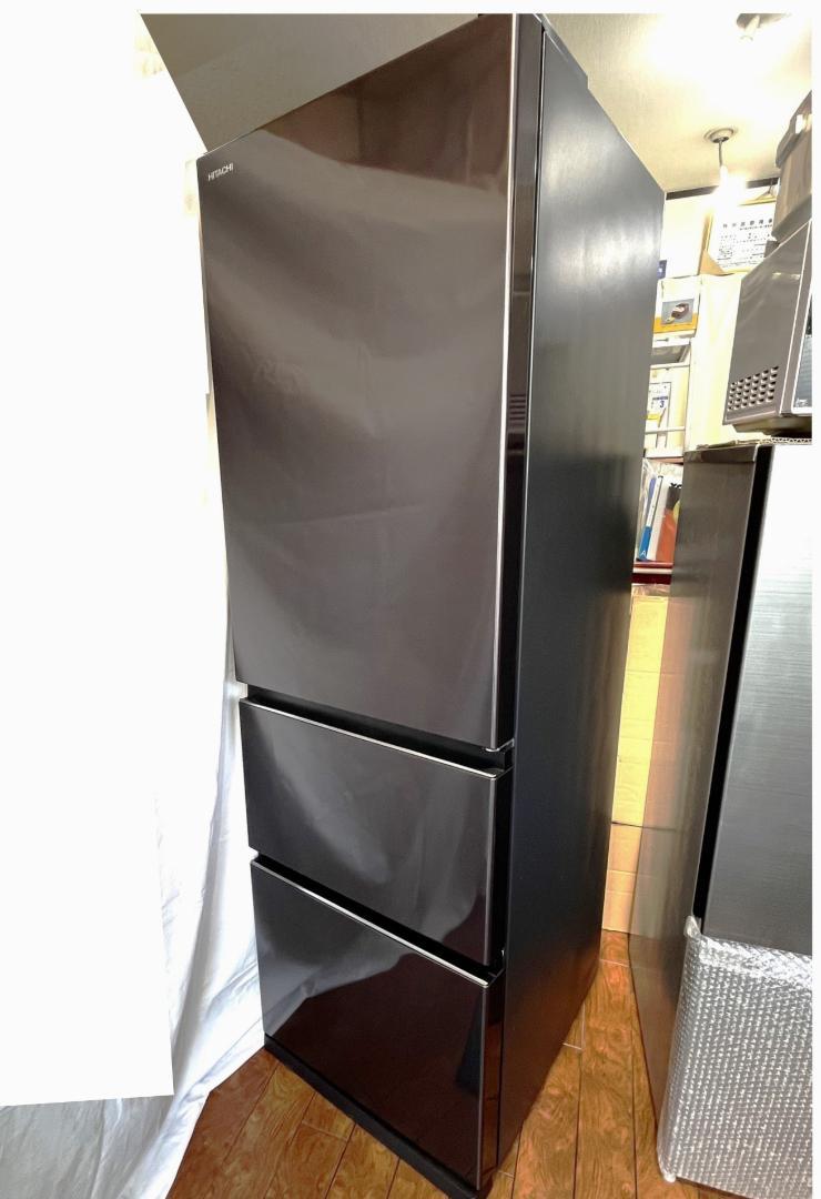 【引取希望】'21年製 美品 HITACHI 日立 3ドア冷蔵庫 R-V32KV 画像2