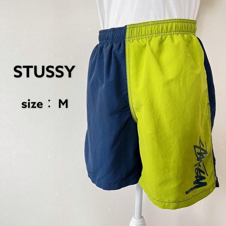 ステューシー Panel Water Short 水着 ロゴ入 ツートーン M 92 以上節約 ステューシー Panel Water Short 水着 ロゴ入 ツートーン M 92 以上節約