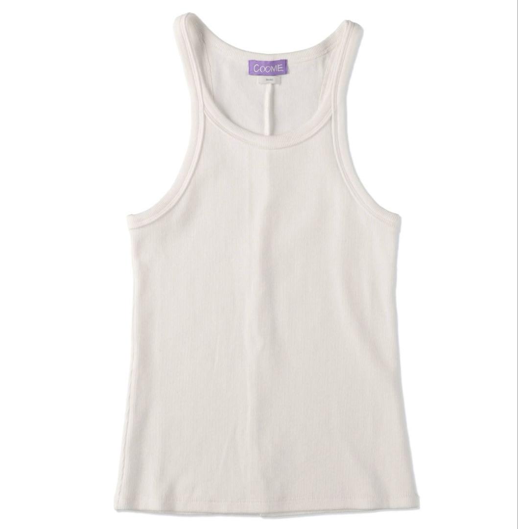 COOMEBASIC FULLLENGTH TANKTOP OFFWHITE M