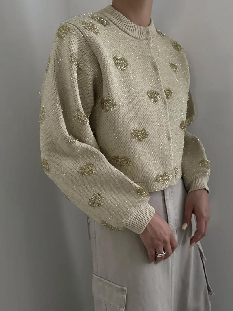 【新品未使用】AMERI VINTAGE ニットカーディガン