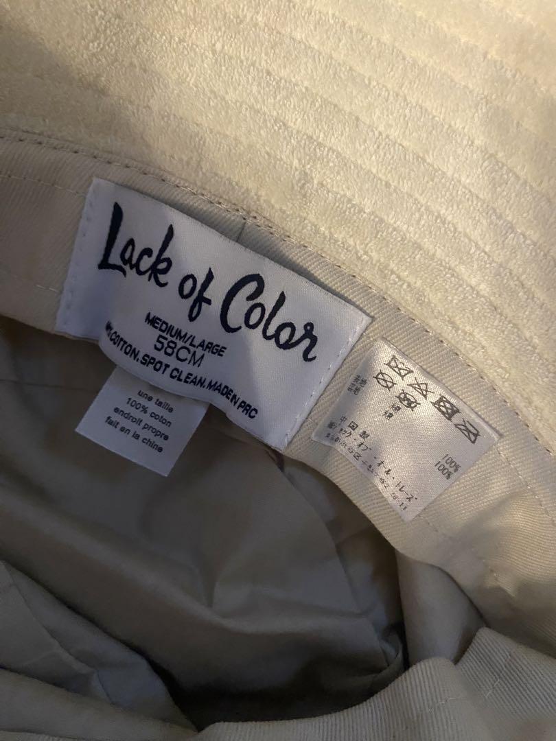 K　新品⭐️lack of color M-Lサイズ　バケットハット　ハット