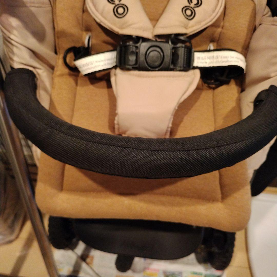 品質が完璧、値段が激安！ AirBuggy エアバギー ココ ブレーキ 廃盤色キャメル Air Buggy 肌触り