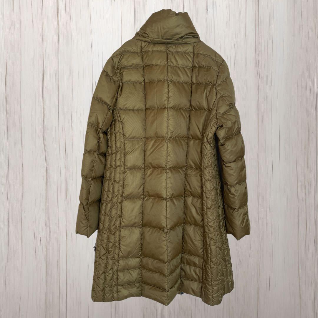 新品タグ付】glitgern◇◇グリッツァーン ダウンコート カーキ L