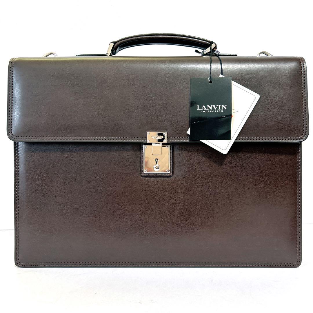 ✨TOMATO✨ LANVIN COLLECTION ビジネスバッグ 本革