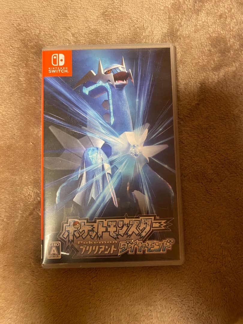 Nintendo Switch用のポケットモンスター ブリリアントダイヤモンド 1,748円