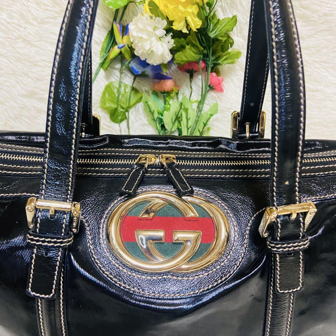極美品✨GUCCI✨グッチ✨ショルダーバッグ✨インターロッキング