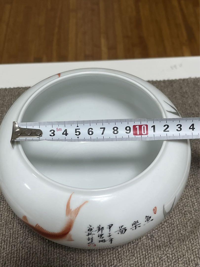 セラミック水槽 小さな金魚 磁器　陶器