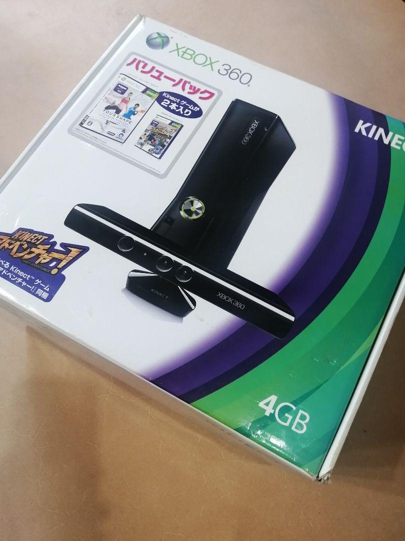 Xbox 360 4GB + Kinect + ゲームソフトセット - メルカリ