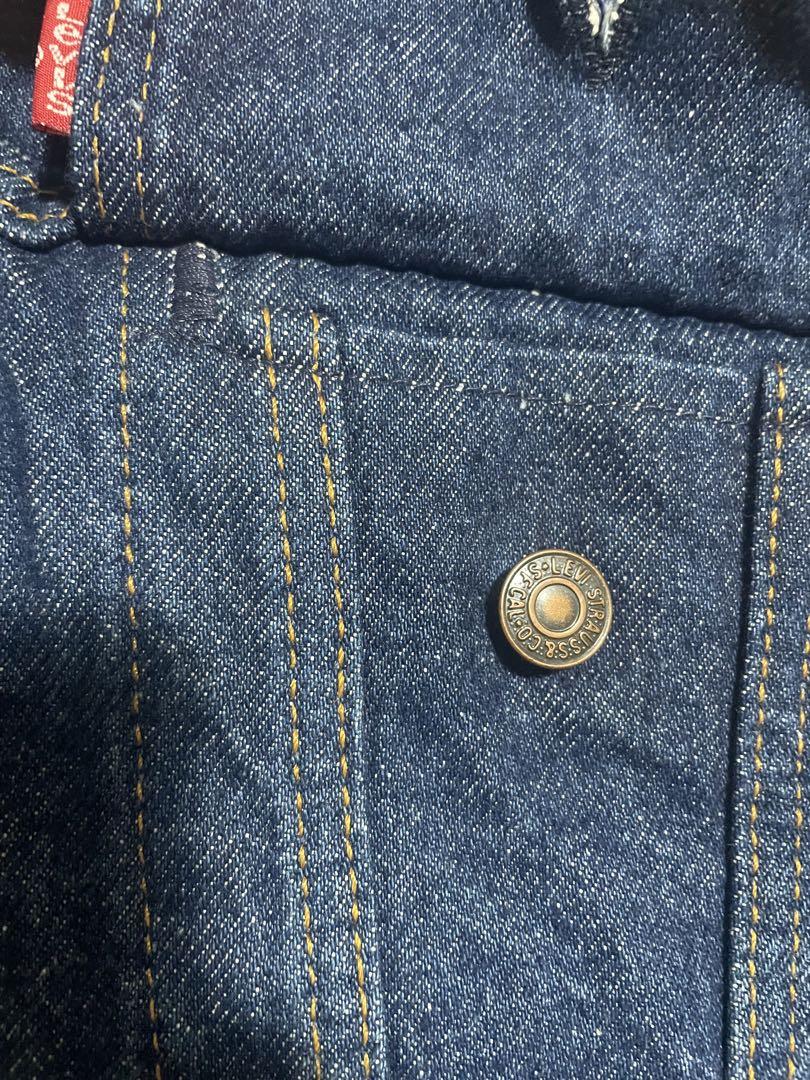希少 USA製 濃紺 70505 levis リーバイス デニムジャケット