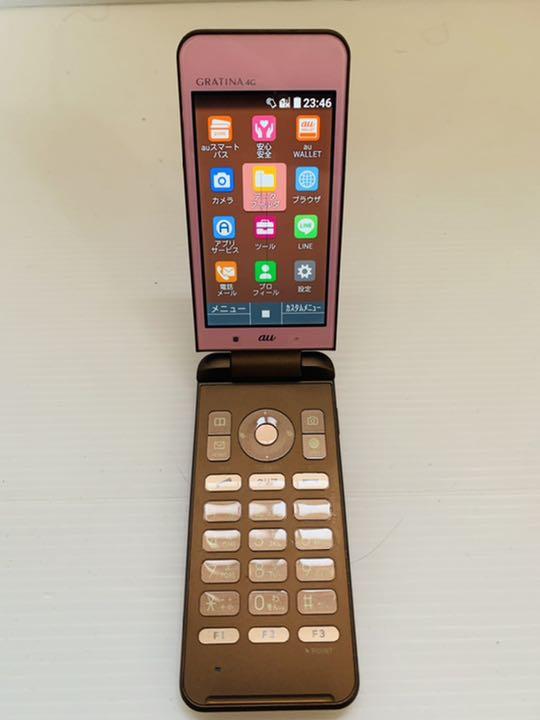 AU GRATINA4G KYF31SPA ピンク Q5pAn-m35603052723 お得限定品
