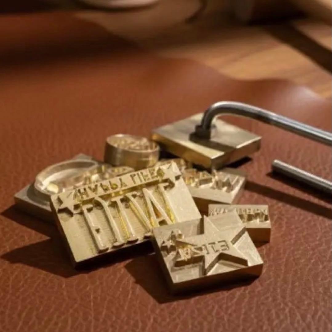 オリジナル焼印 刻印｜オリジナルロゴで作品価値アップ レザークラフト目立った傷や汚れなし NEXPOTALLINN_EU