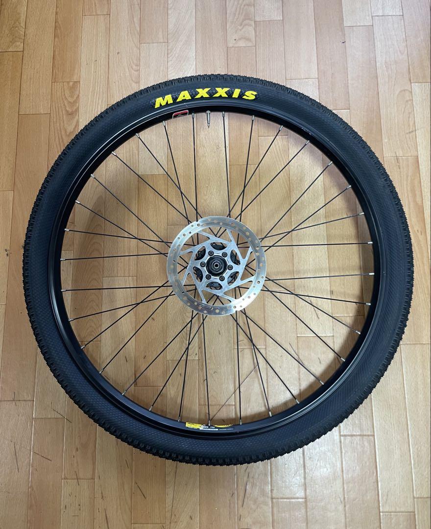 26インチホイール前後セットMAVIC139リム・デオーレハブ・ディスク専用