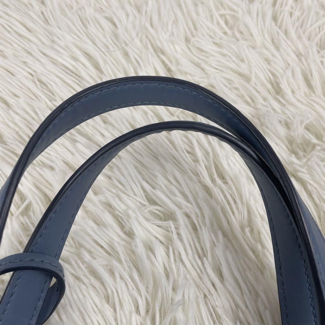【極美品】MICHEAL KORS SULLIVAN 2way スモール ブルー