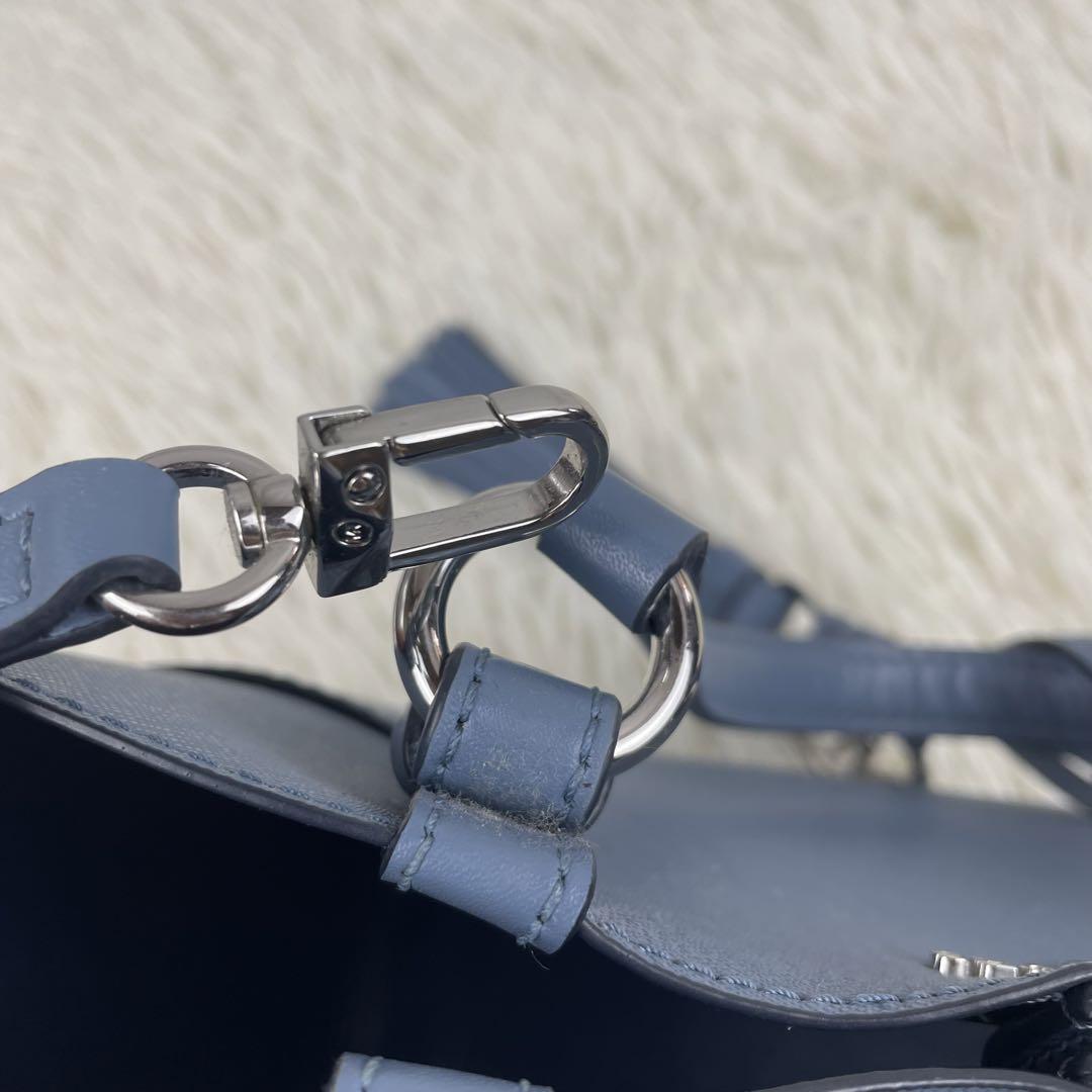 【極美品】MICHEAL KORS SULLIVAN 2way スモール ブルー