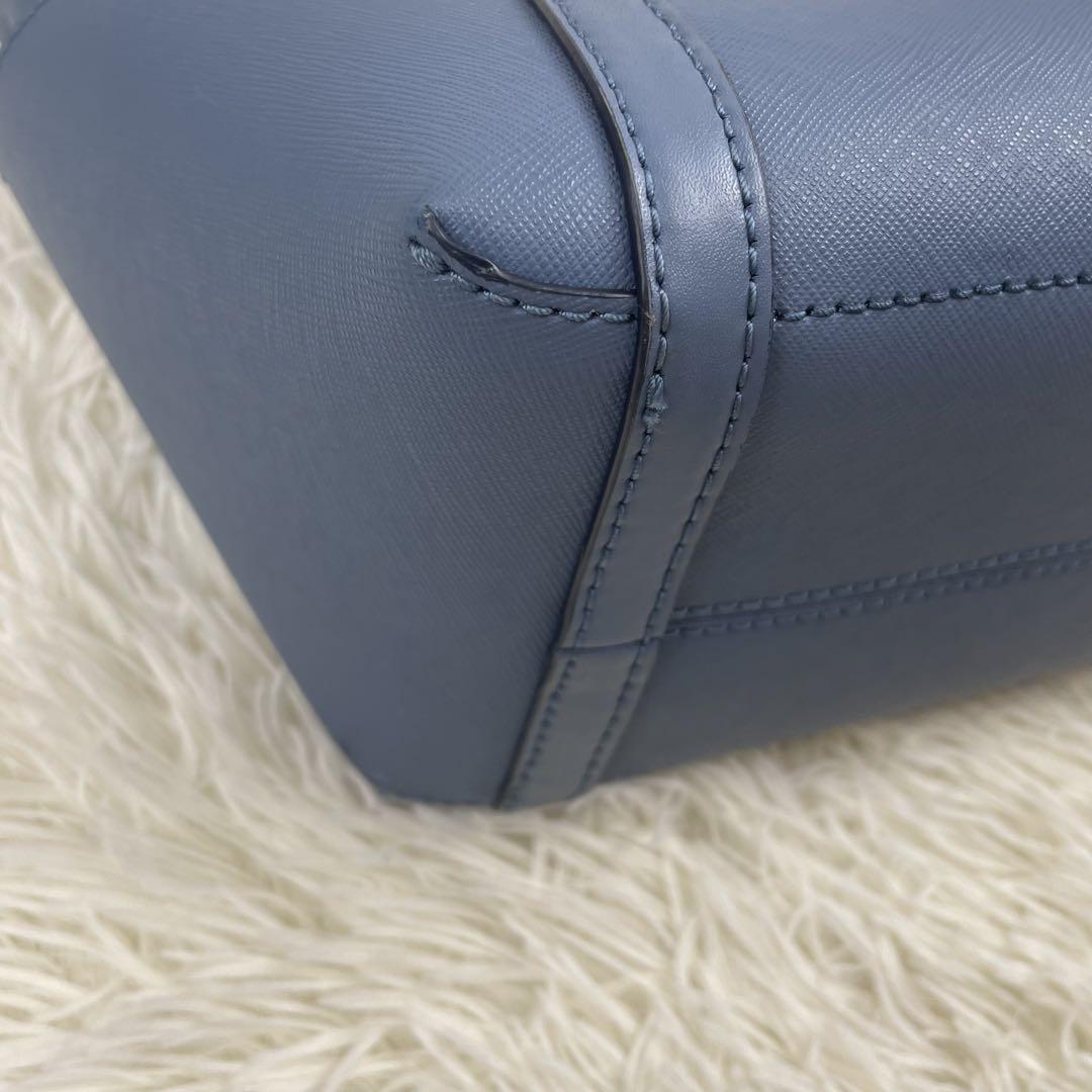 【極美品】MICHEAL KORS SULLIVAN 2way スモール ブルー