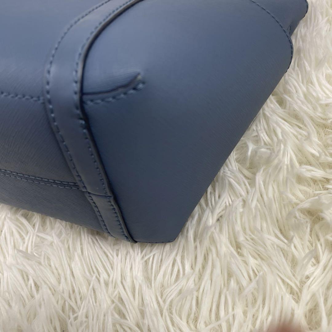 【極美品】MICHEAL KORS SULLIVAN 2way スモール ブルー
