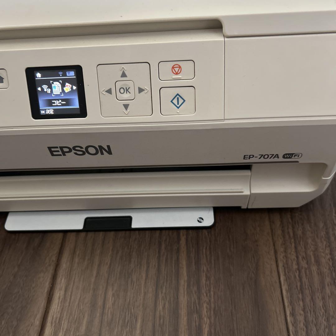 Epson EP-707A インクジェットプリンター Wi-Fi - メルカリ