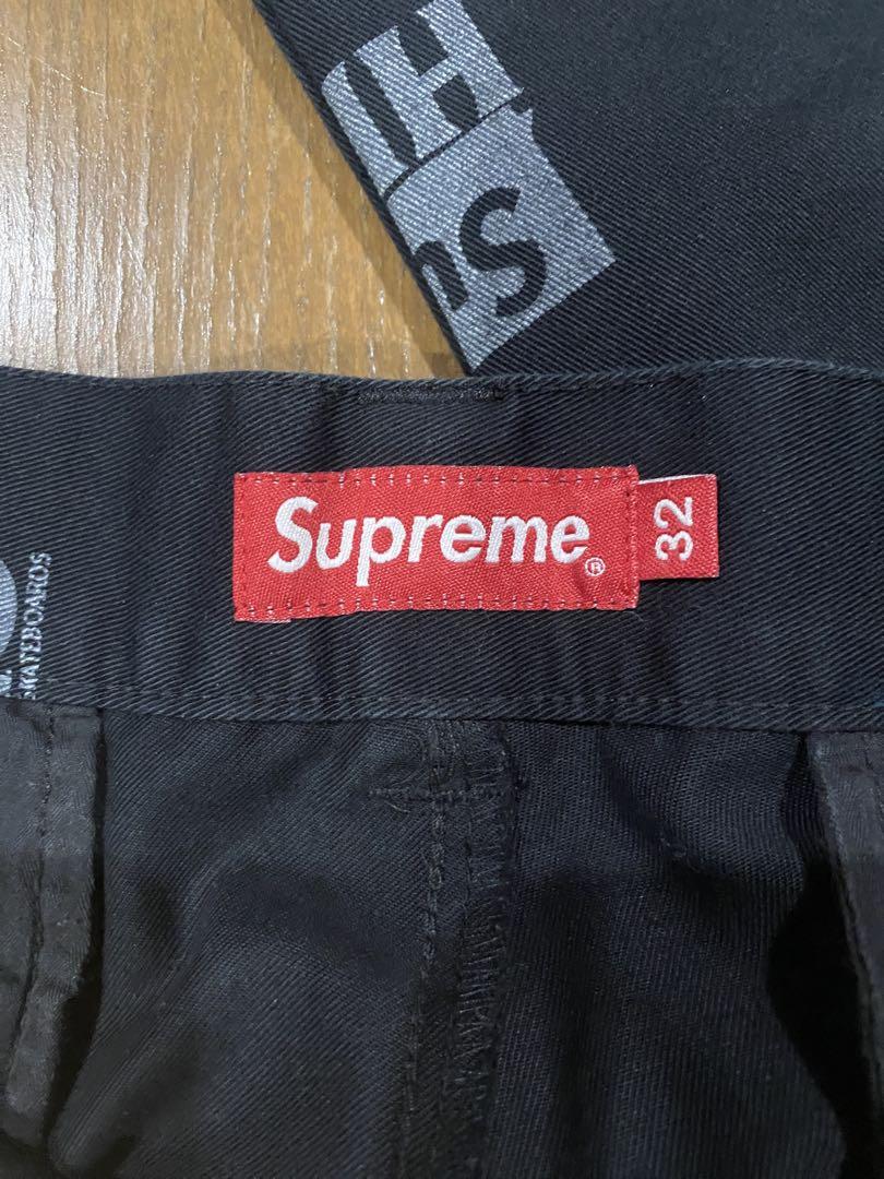 Supreme ロゴプリント パンツ 32サイズ