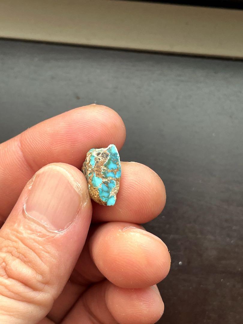 キャンデラリア　ターコイズ　レッドウェブ　原石　9.4ct ビズビー　ランダー