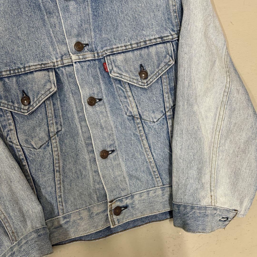 正式的 Levi's ジャーナル 0217 70505 ダメージ 襟カットオフ コラボ ジャケット・アウター